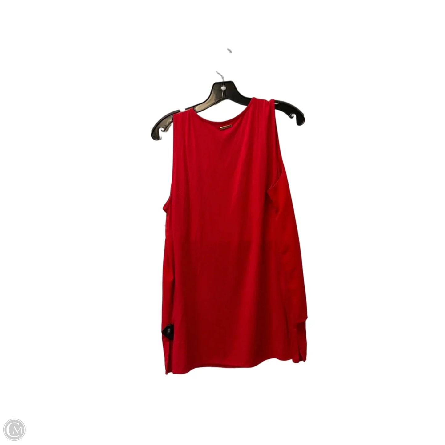 Top Sleeveless Basic By Michael By Michael Kors In Red, Size: L