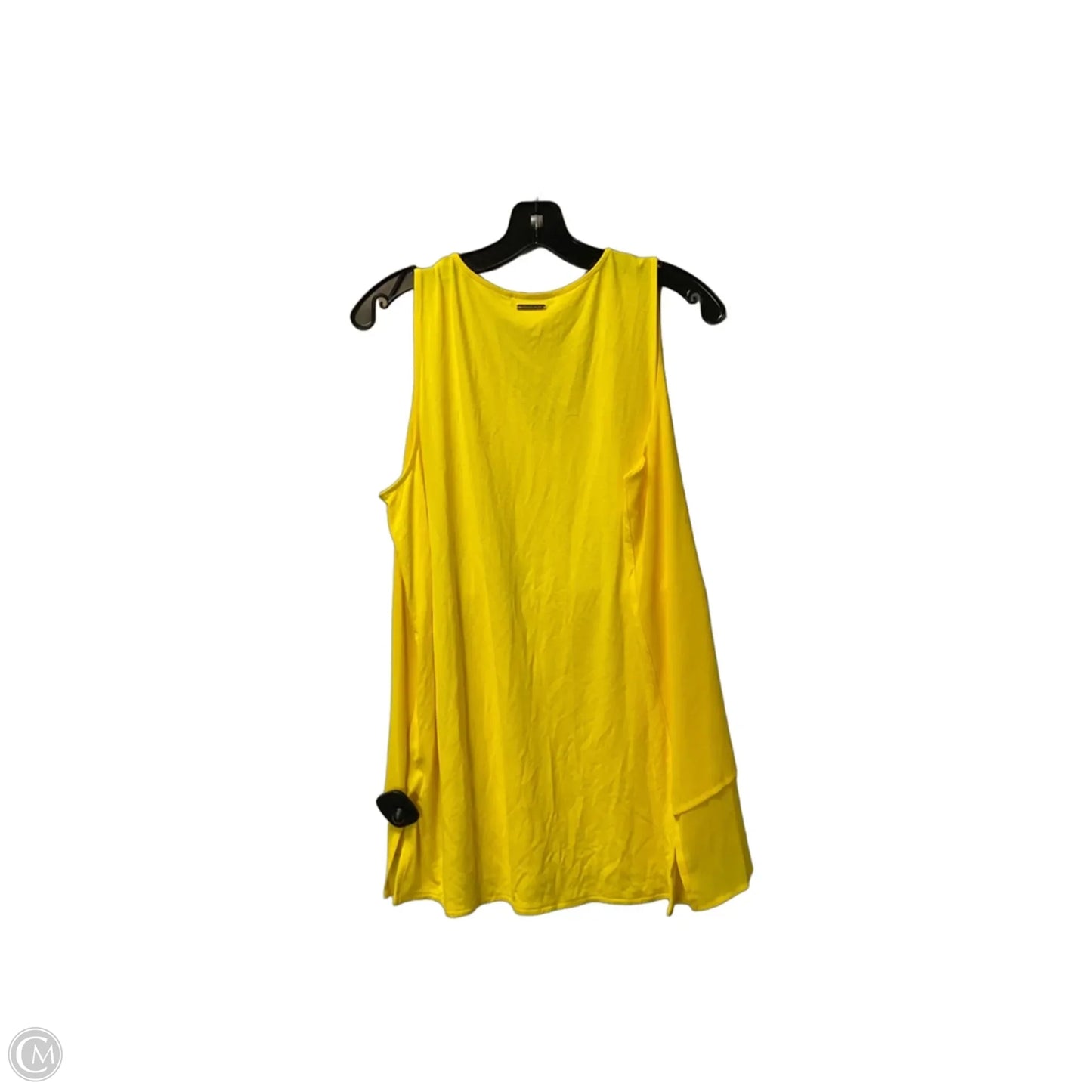 Top Sleeveless Basic By Michael By Michael Kors In Yellow, Size: L