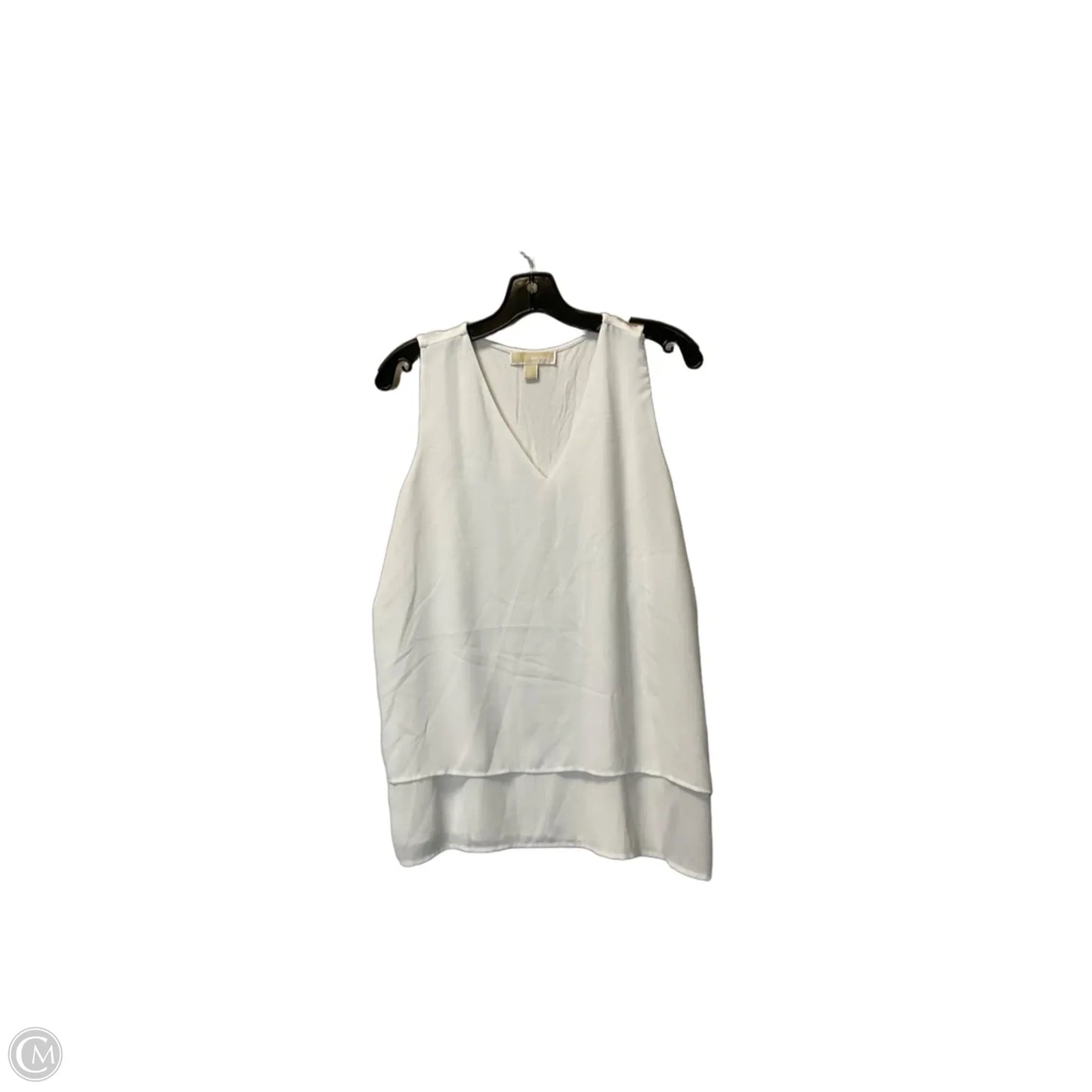 Top Sleeveless Basic By Michael By Michael Kors In White, Size: L