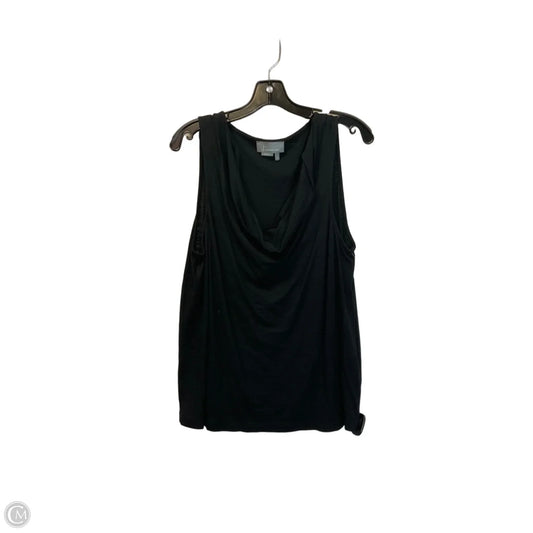 Top Sleeveless Basic By Anthropologie In Black, Size: L