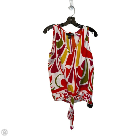 Top Sleeveless By Clothes Mentor In Multi-colored, Size: 14
