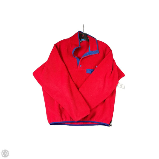 Jacket Fleece By Patagonia In Rose Gold, Size: S