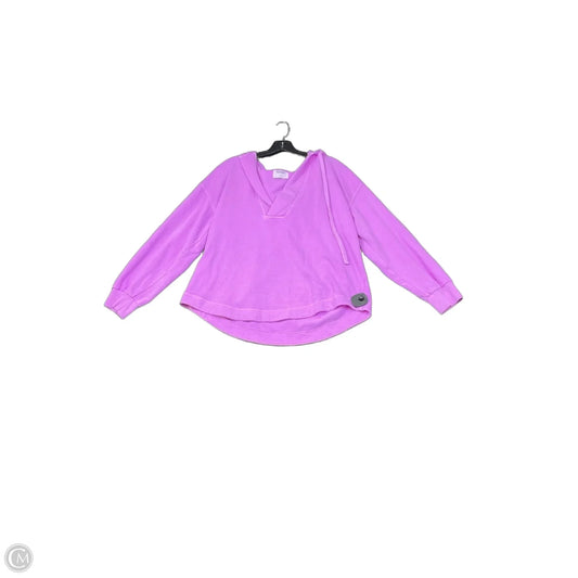Sweatshirt Hoodie By Old Navy In Purple, Size: M