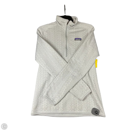 Jacket Fleece By Patagonia In Grey, Size: M