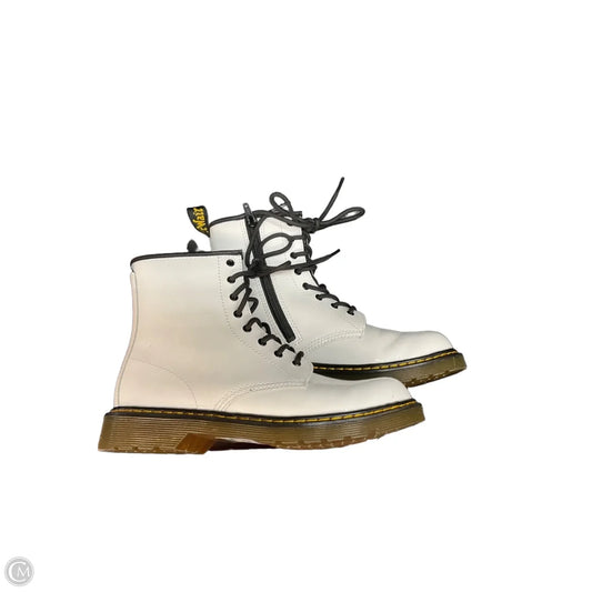 Boots Designer By Dr Martens In White, Size: 6