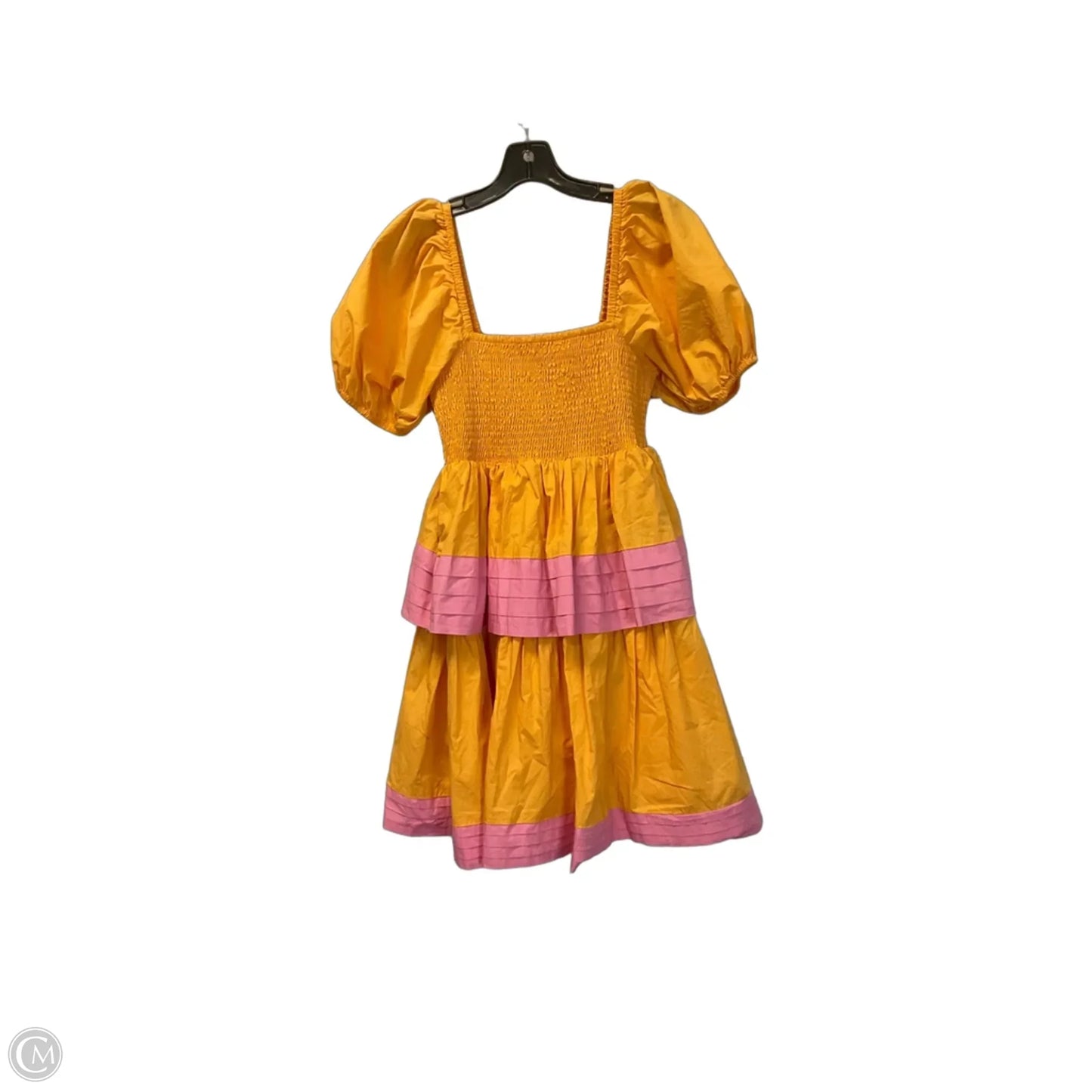 Dress Casual Short By English Factory In Orange, Size: S