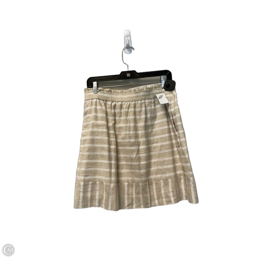 Skirt Mini & Short By J. Crew In Cream, Size: 10
