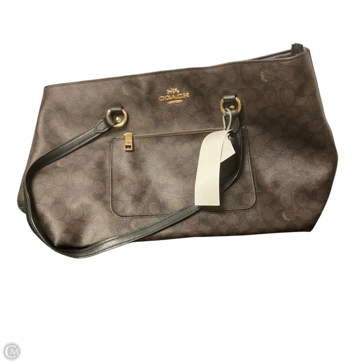 Handbag Designer By Coach, Size: Large