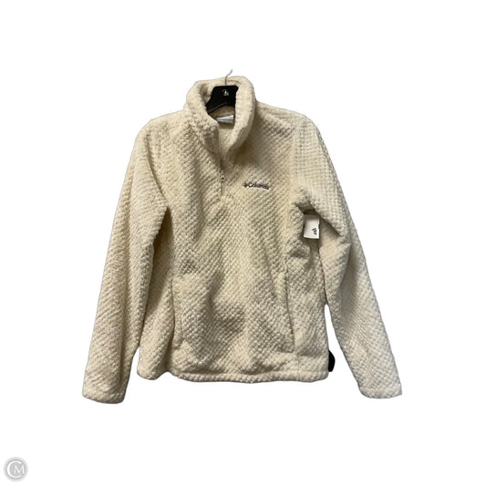 Jacket Faux Fur & Sherpa By Columbia In White, Size: M