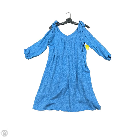 Dress Casual Short By Anthropologie In Blue, Size: Xs