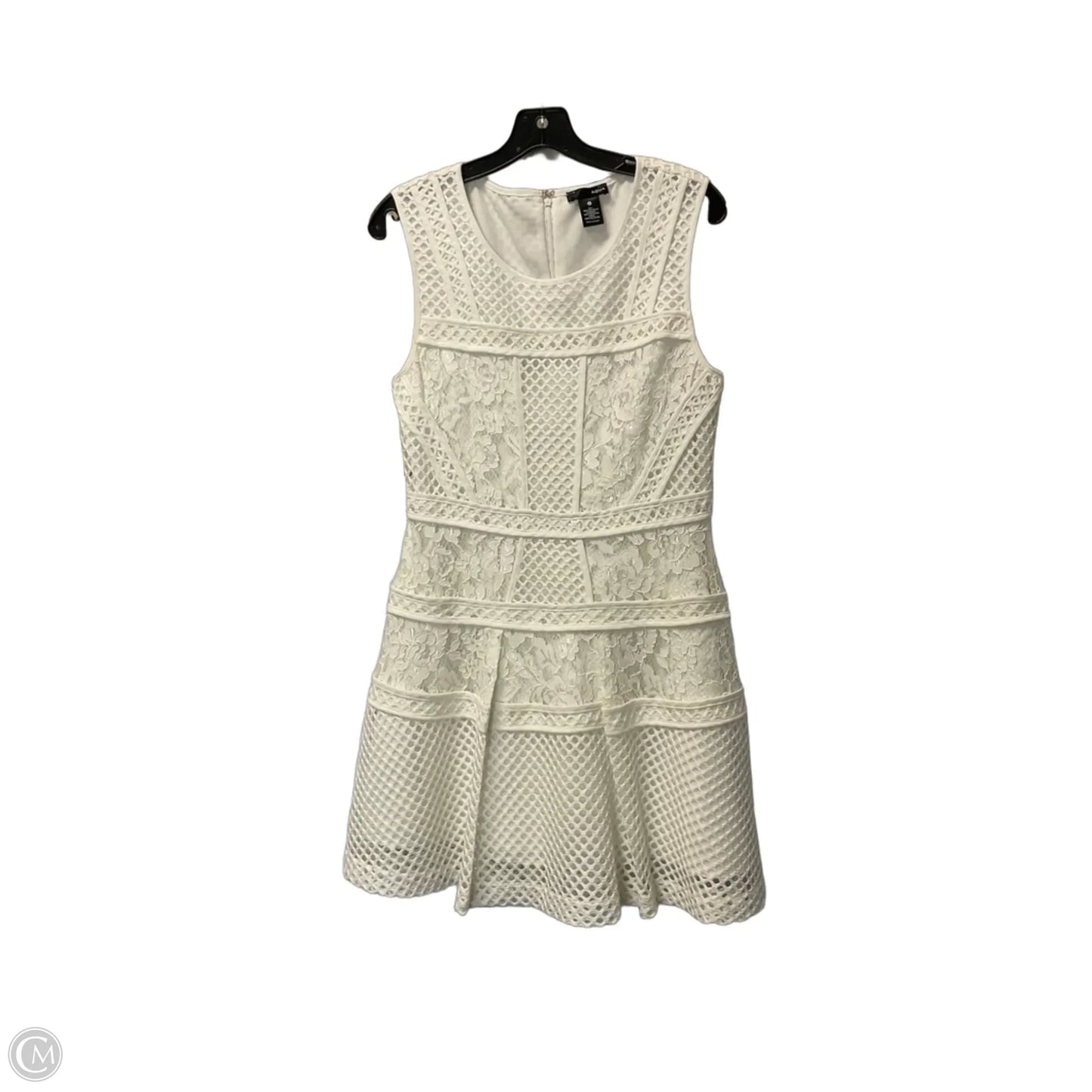 Dress Party Short By Aqua In Cream, Size: L