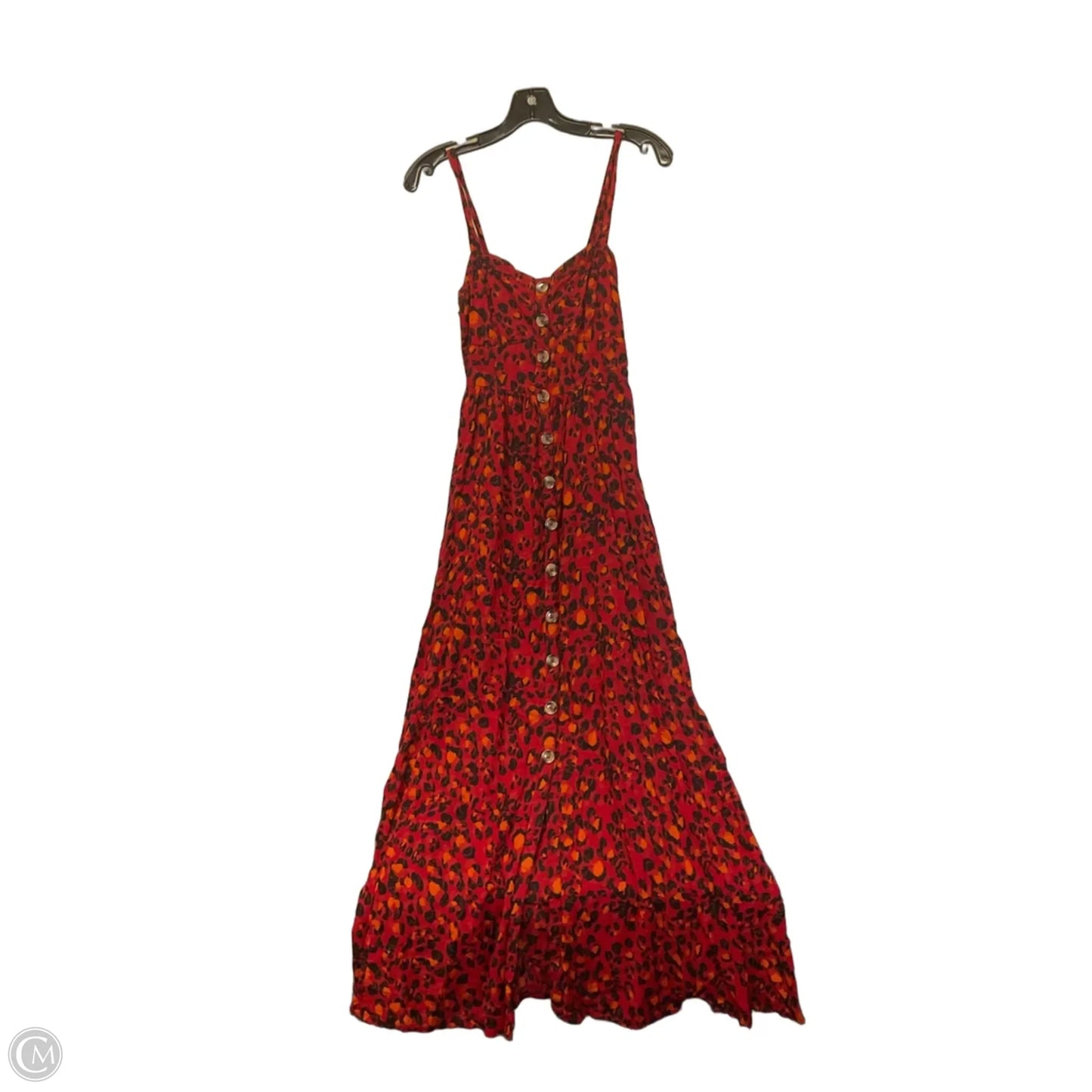 Dress Casual Maxi By Alya In Animal Print, Size: S