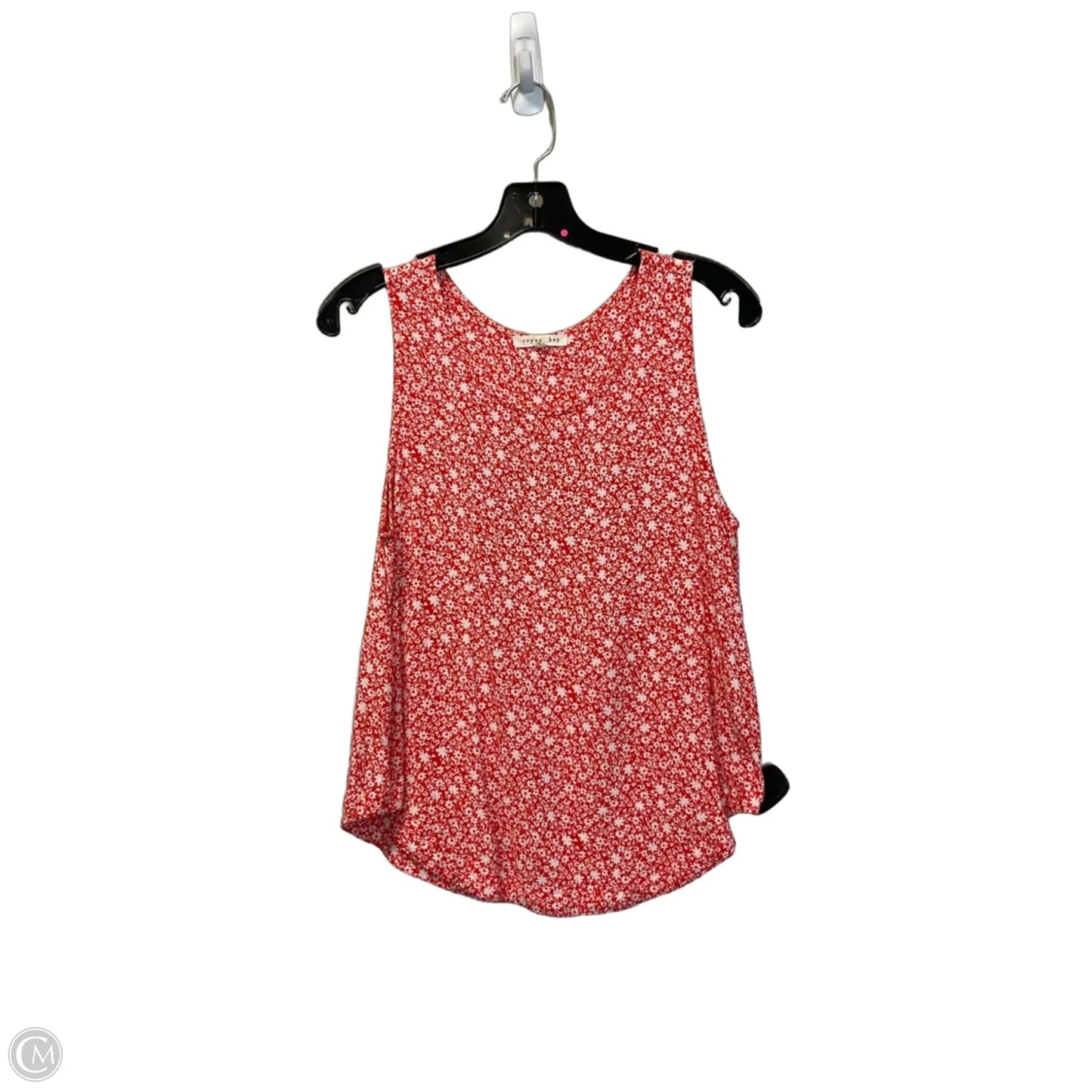 Top Sleeveless By Copper Key In Orange, Size: L