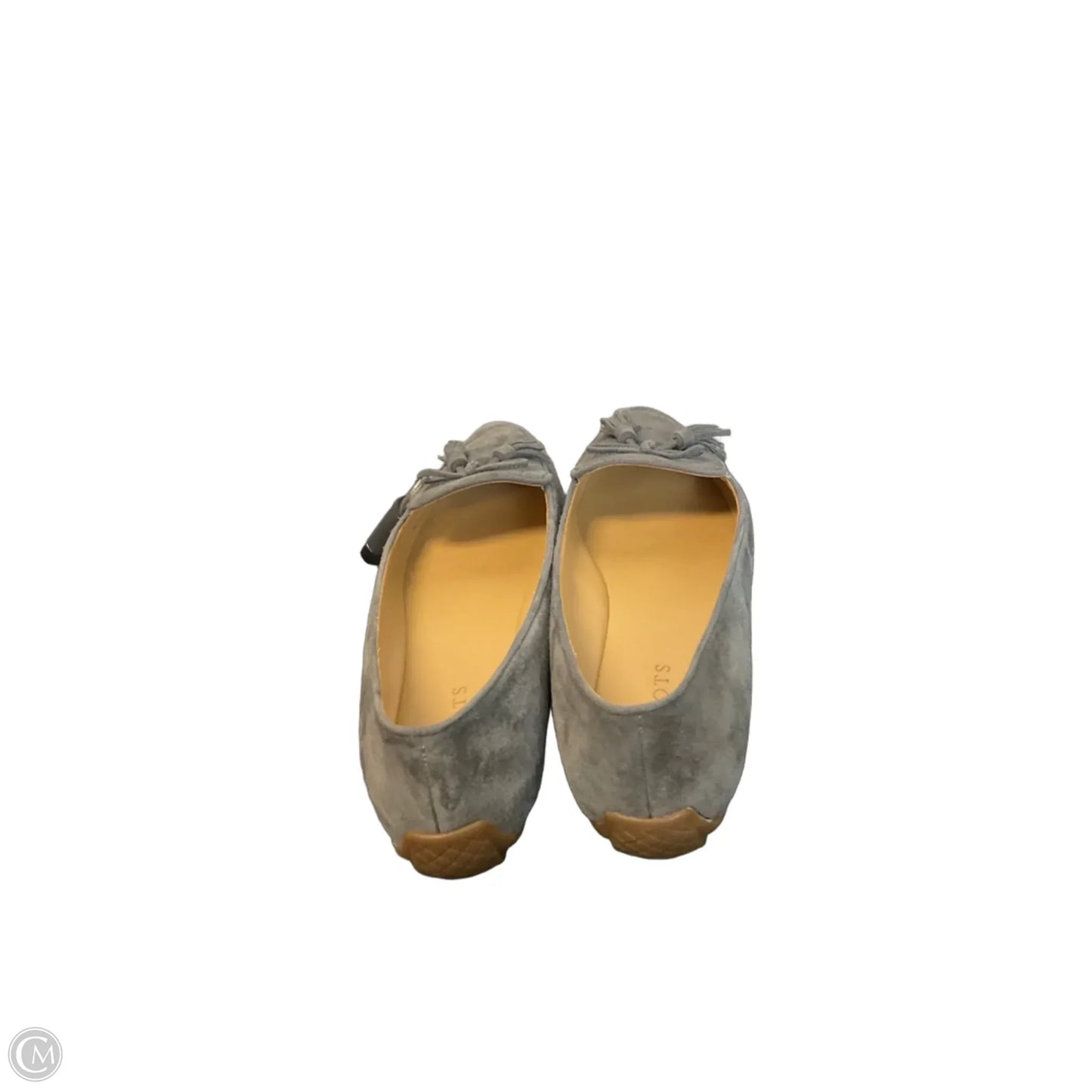 Shoes Flats By Talbots In Grey, Size: 9