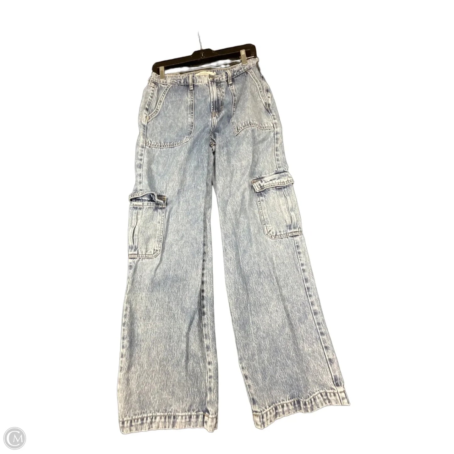 Jeans Straight By Hidden In Blue Denim, Size: 4