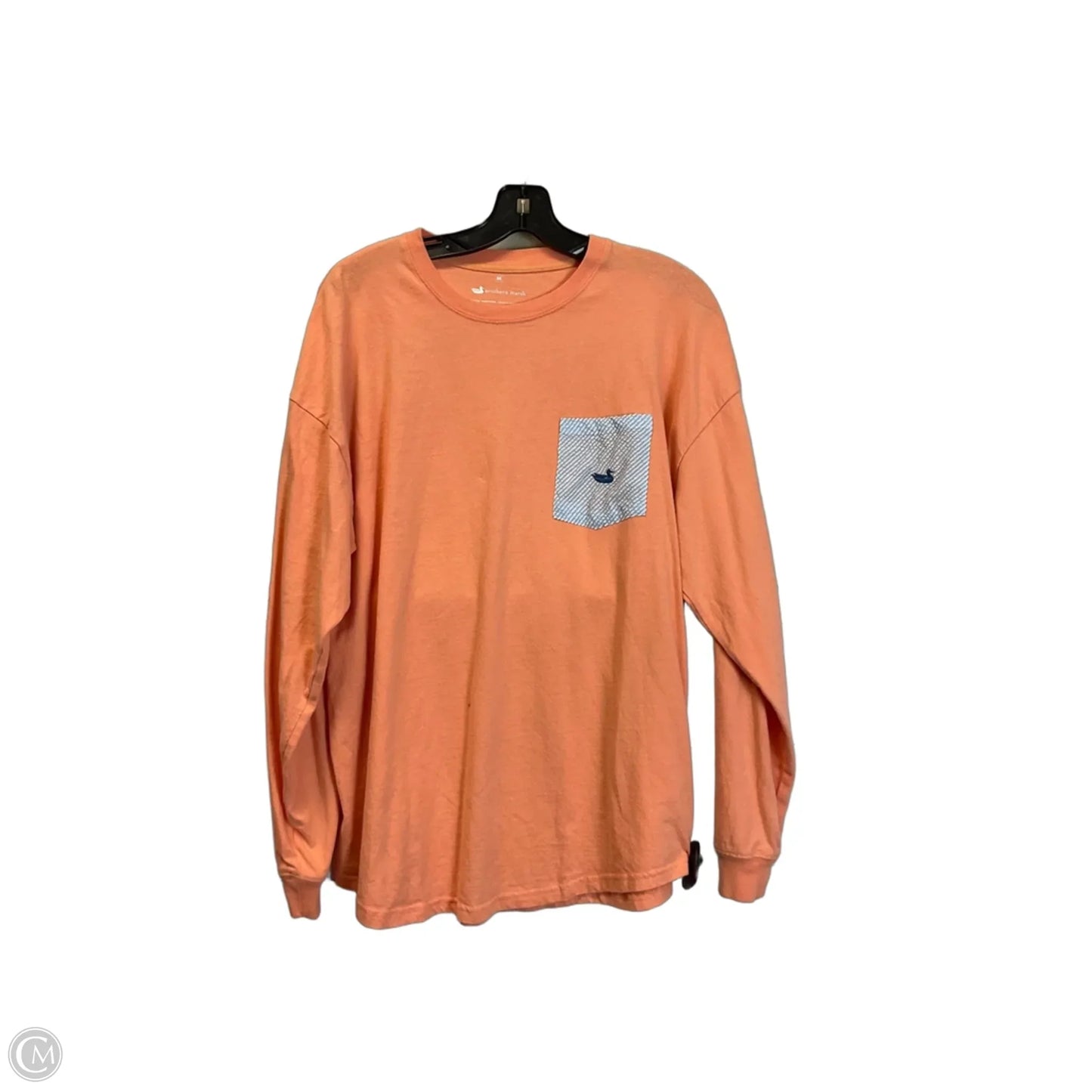 Top Long Sleeve By Clothes Mentor In Orange, Size: M