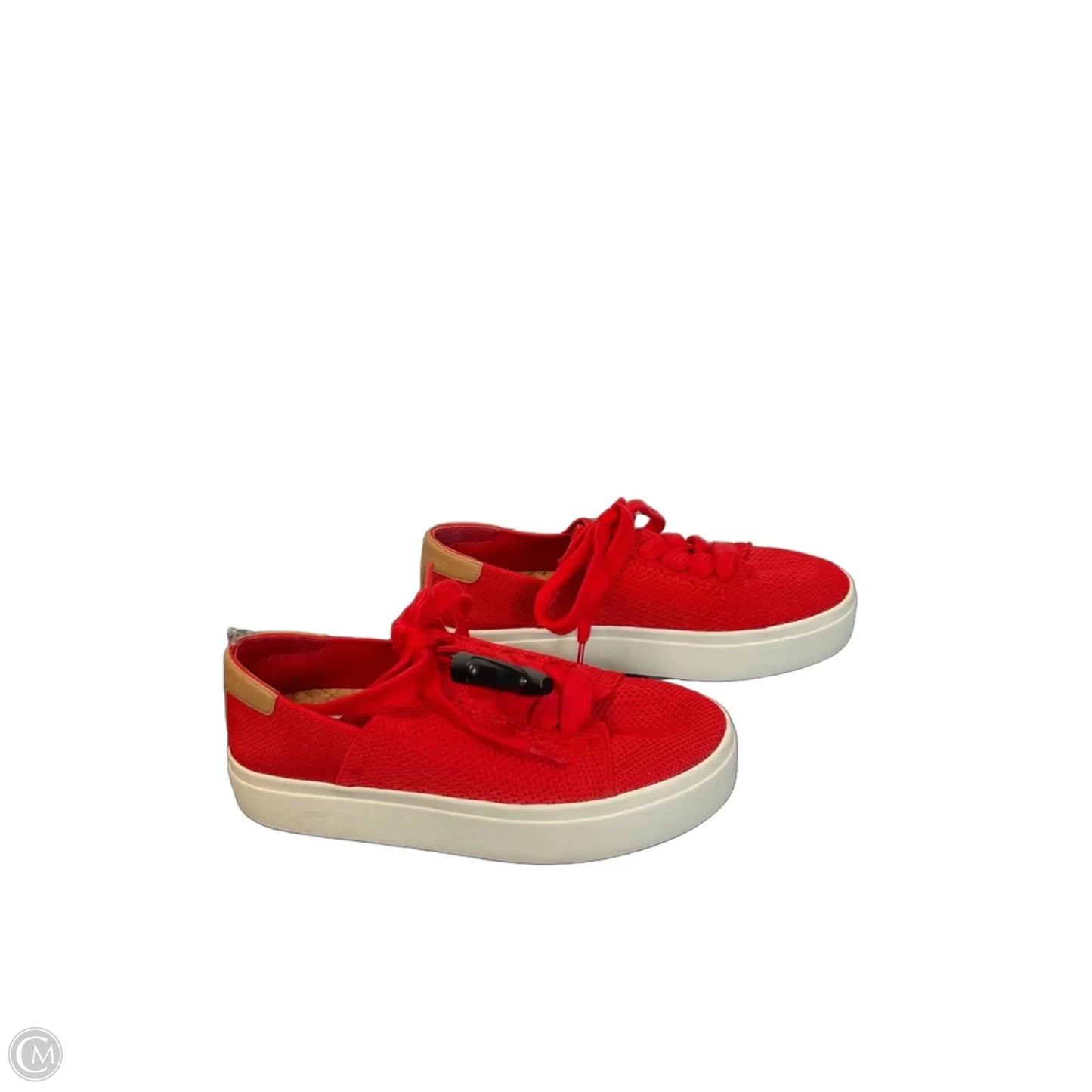 Shoes Sneakers By Lucky Brand In Red, Size: 6.5