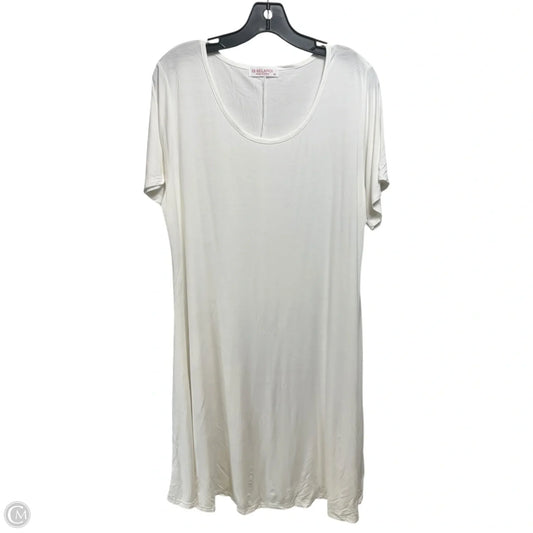Dress Casual Short By Belaroi In White, Size: 2x
