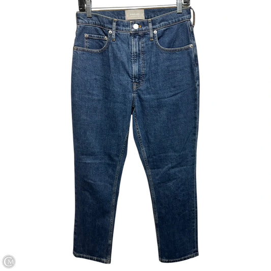 Jeans Straight  By Everlane In Blue Denim, Size: 6/28