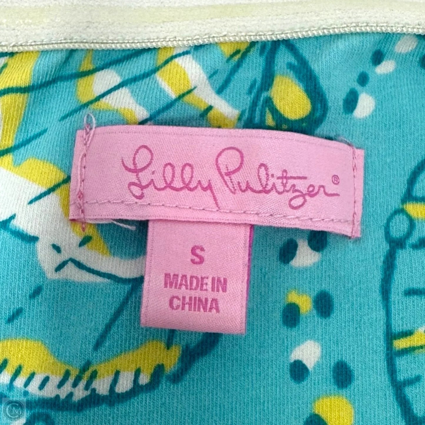 Top Sleeveless Designer By Lilly Pulitzer In Tropical Print, Size: S