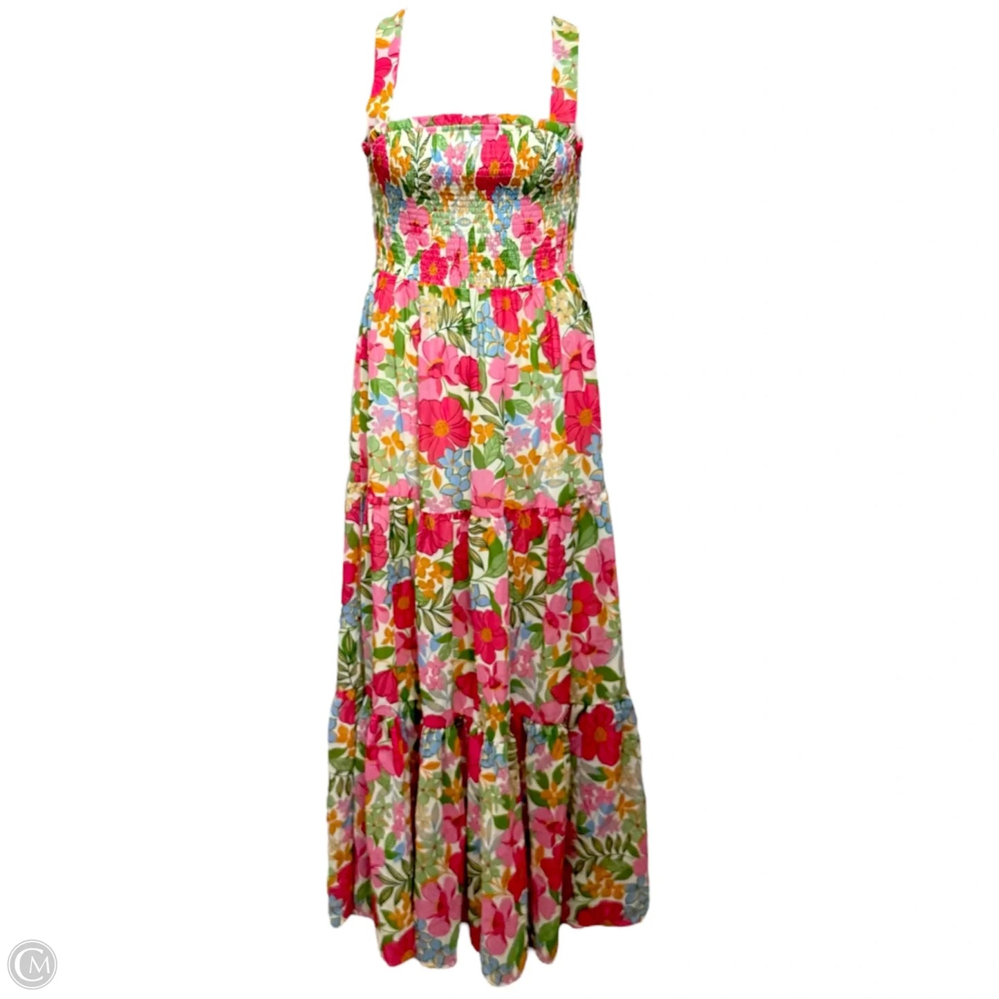 Coconut Grove Maxi Dress By Flying Tomato In Floral Print, Size: L