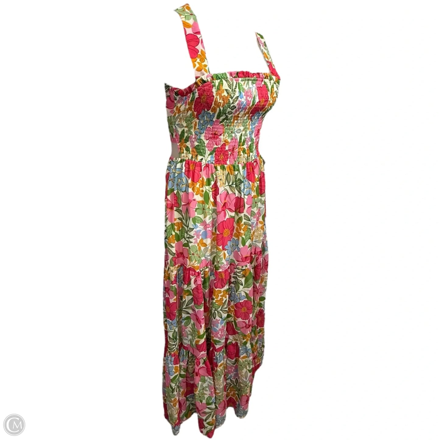 Coconut Grove Maxi Dress By Flying Tomato In Floral Print, Size: L