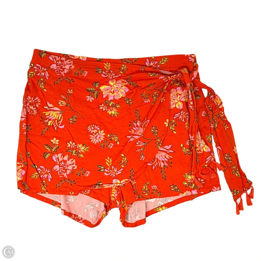 Skort By Torrid In Floral Print, Size: Xl