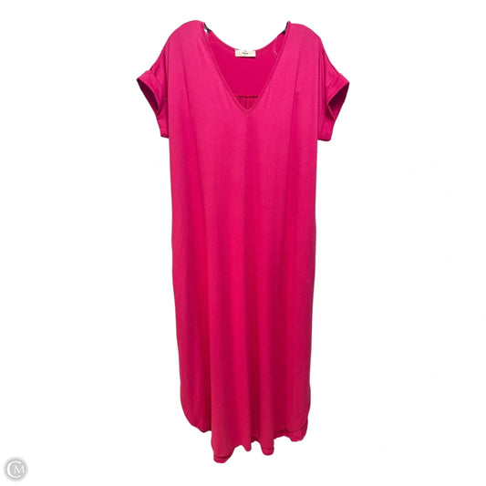 Dress Casual Maxi By Entro In Pink, Size: L
