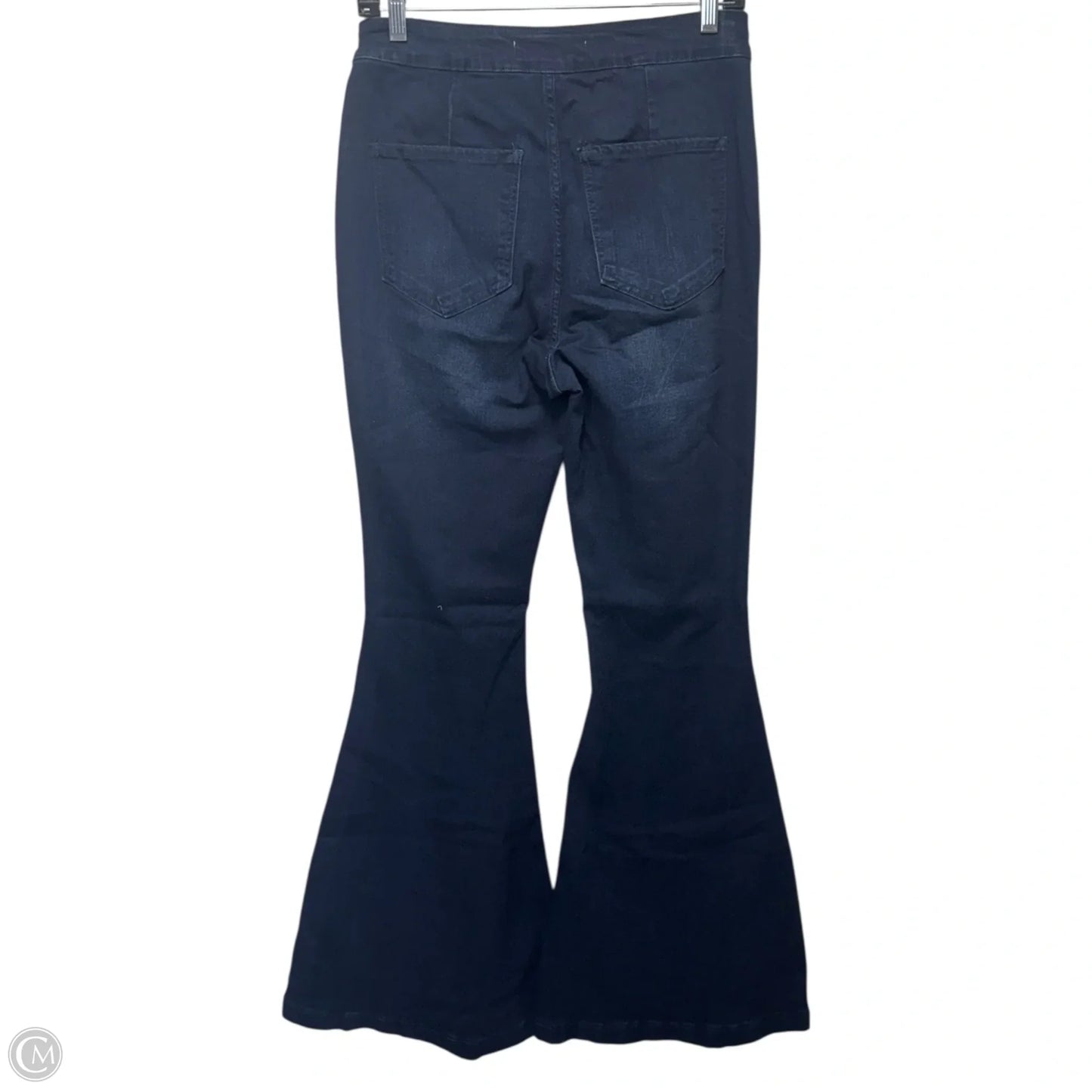 Jeans Flared By Kancan In Blue Denim, Size: 11/29