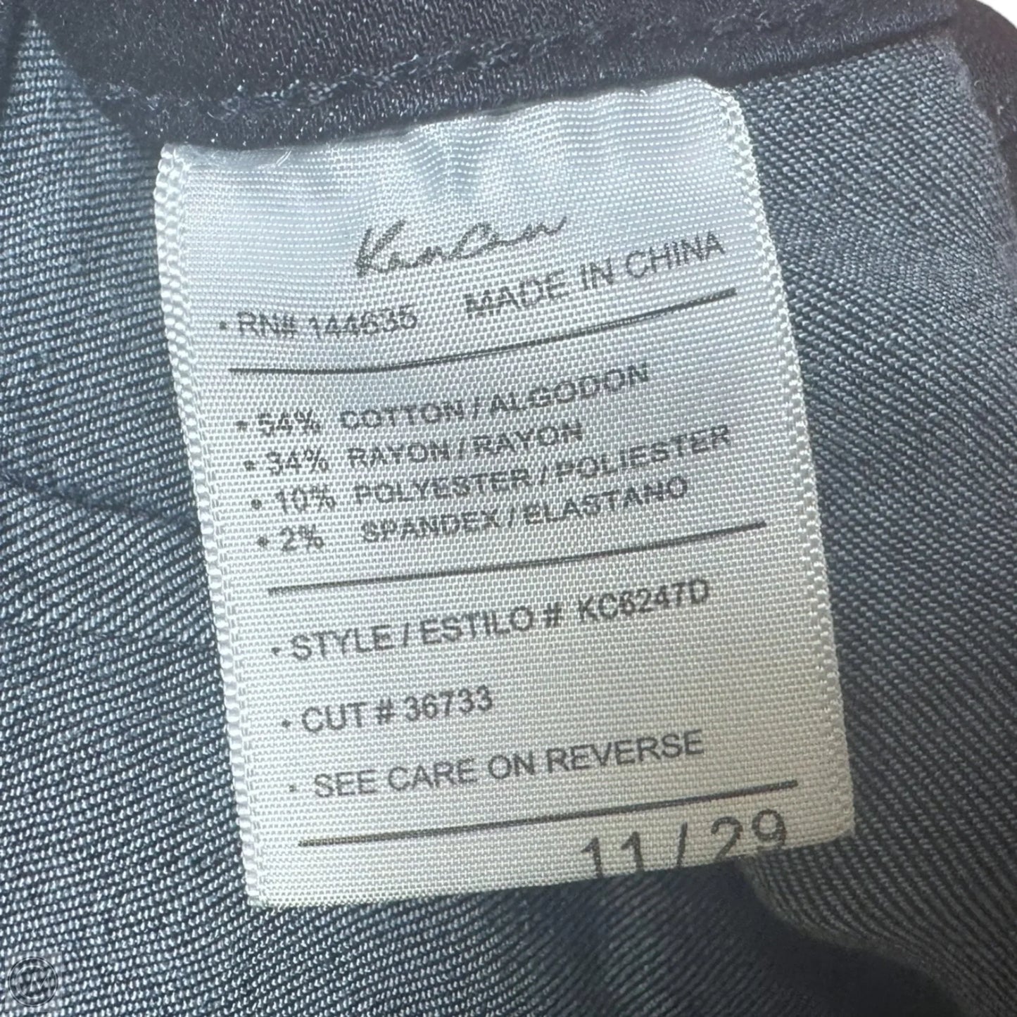 Jeans Flared By Kancan In Blue Denim, Size: 11/29
