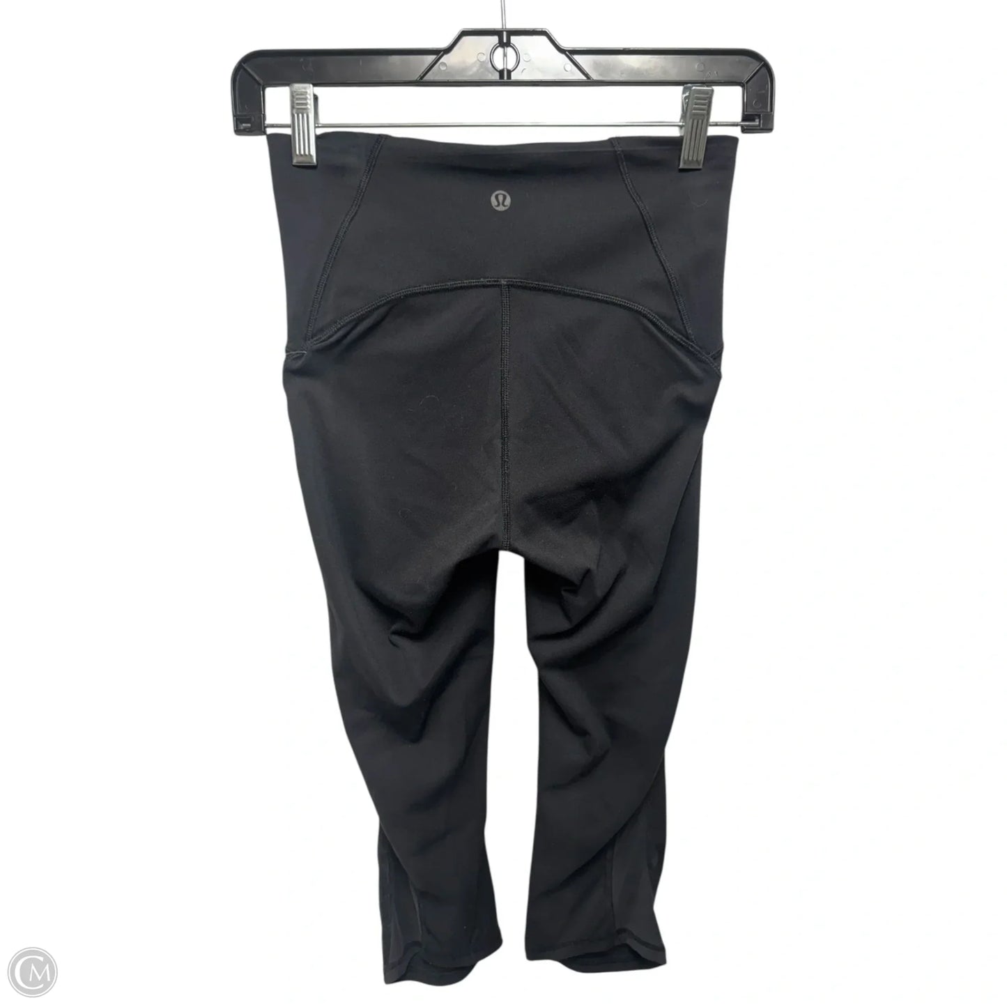 Athletic Capris By Lululemon In Black, Size: 4