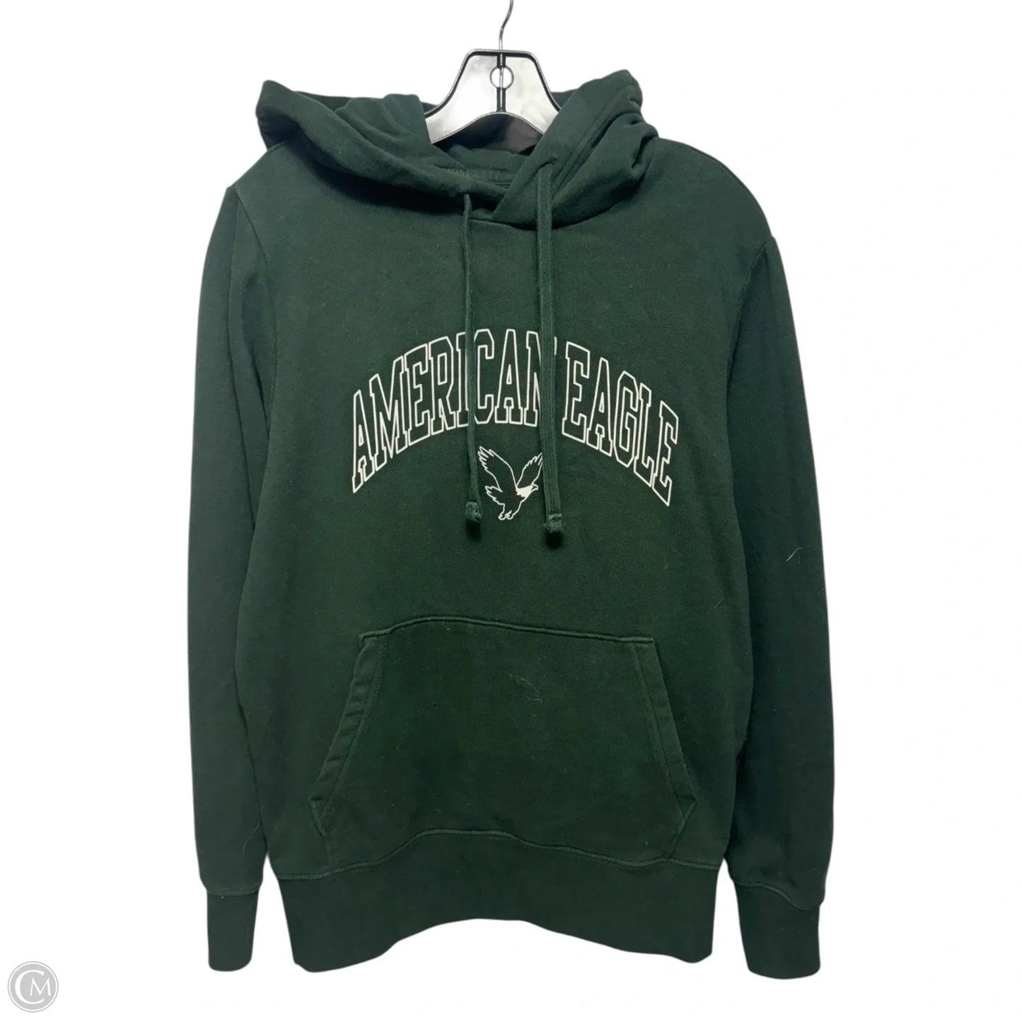 Sweatshirt Hoodie By American Eagle In Green, Size: Xs