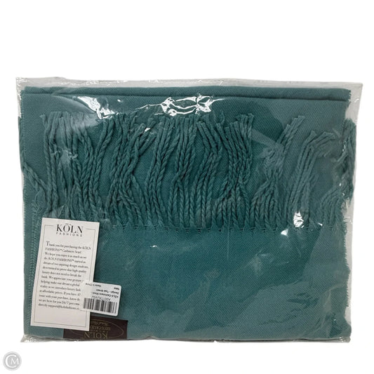 100% Cashmere Scarf By Köln FashionsIn Teal