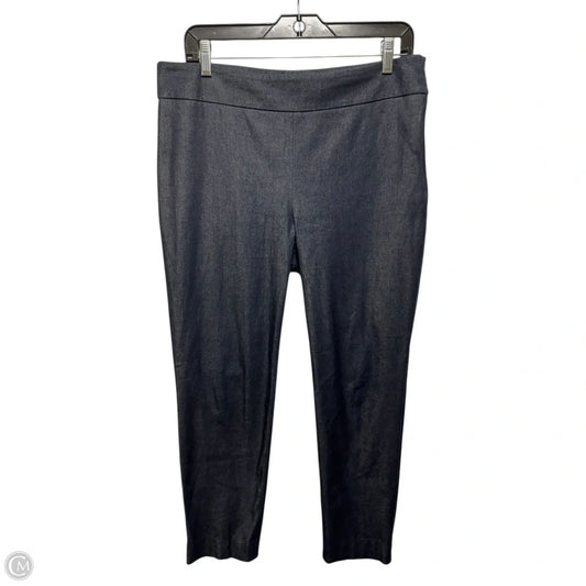 Pants Cropped By Talbots In Blue Denim, Size: 10