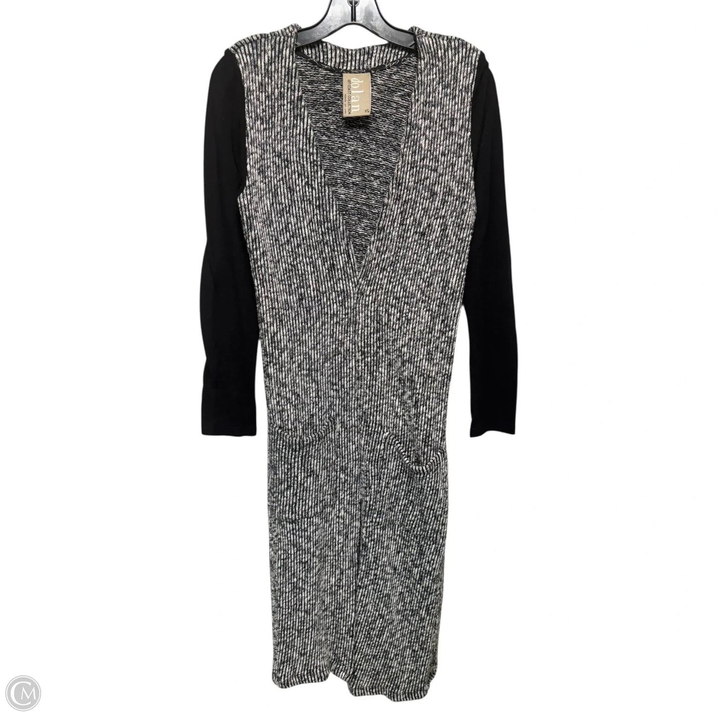 Sweater Cardigan By Dolan Left Coast In Black, Size: Xs