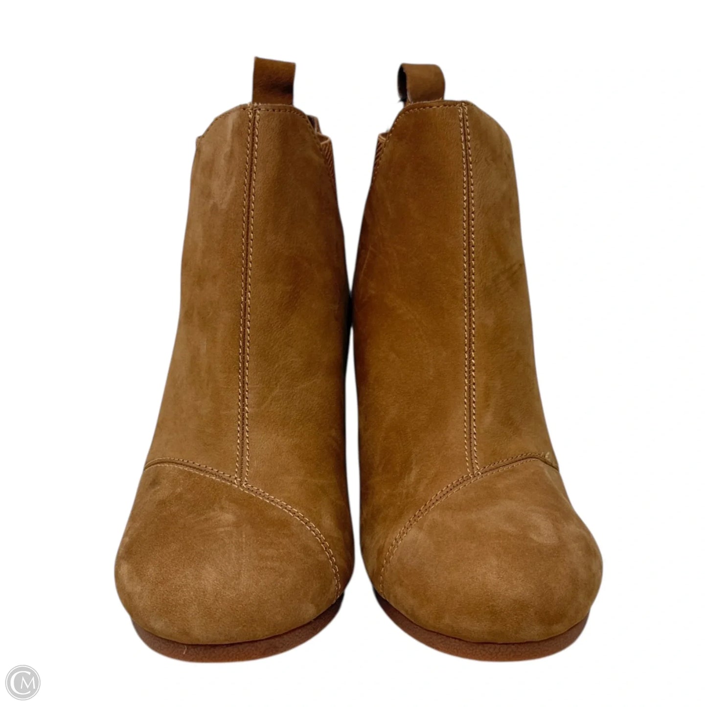 Kelsey Wedge Ankle Boots By Toms In Tan, Size: 9