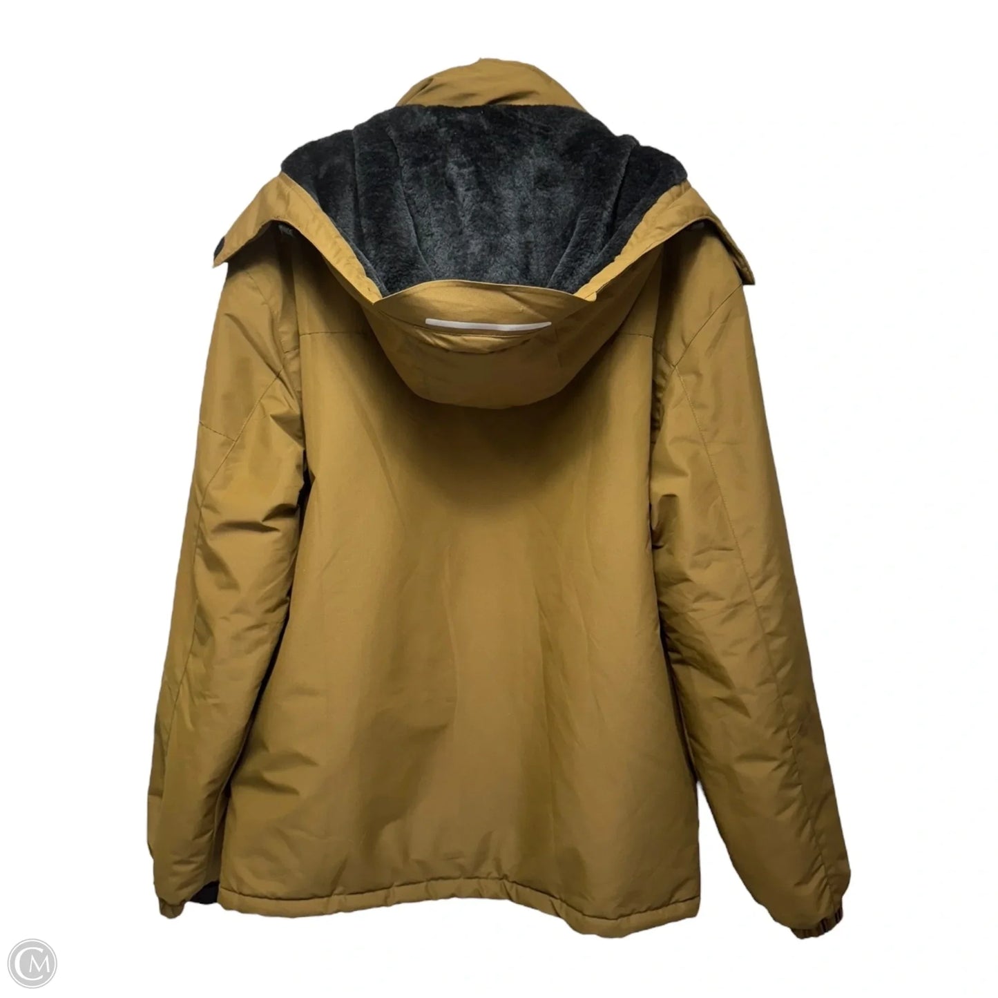 Coat Puffer & Quilted By suokeni In Brown, Size: M