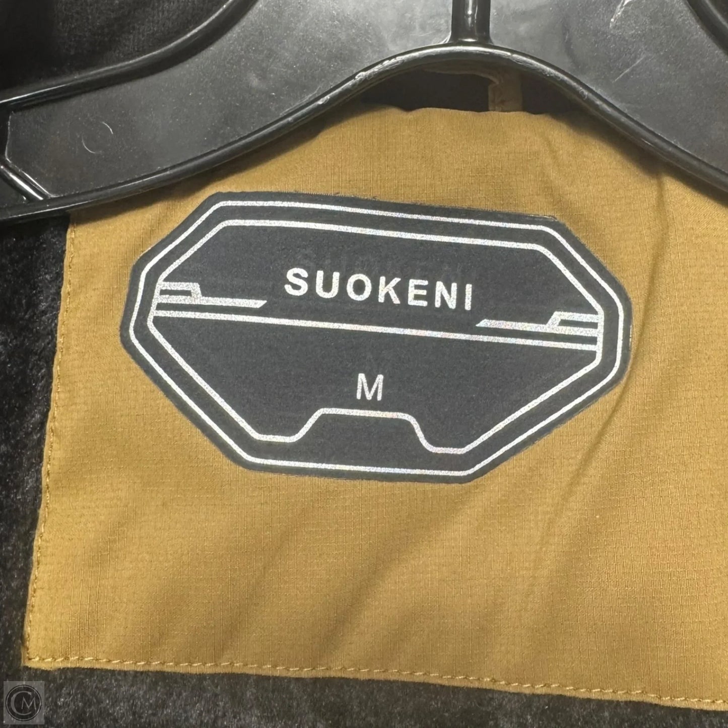 Coat Puffer & Quilted By suokeni In Brown, Size: M