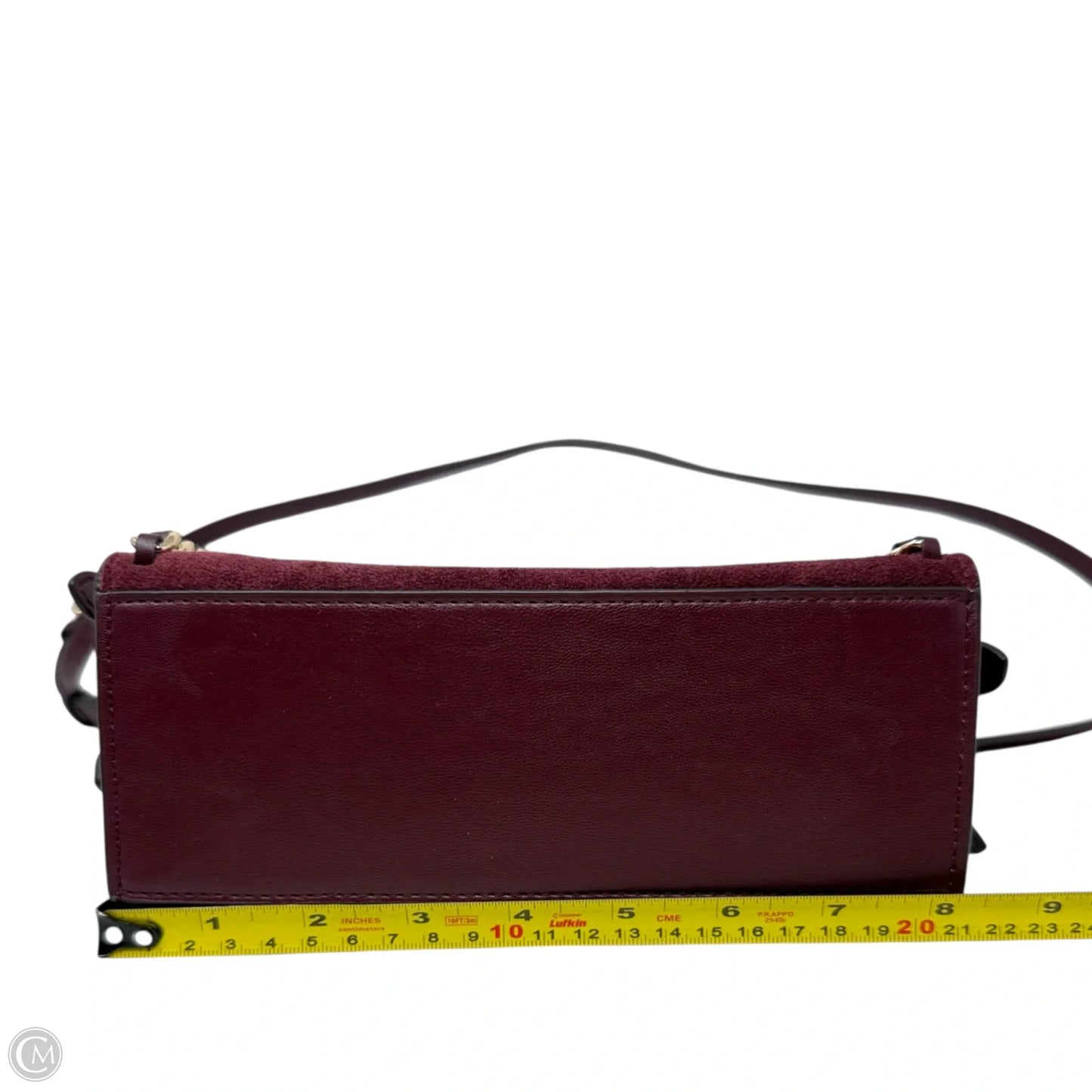 Mina Small Suede Logo Chain Crossbody Bag By Michael By Michael Kors, Size: Small