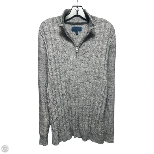 Sweater By Fairlane In Grey, Size: 1x