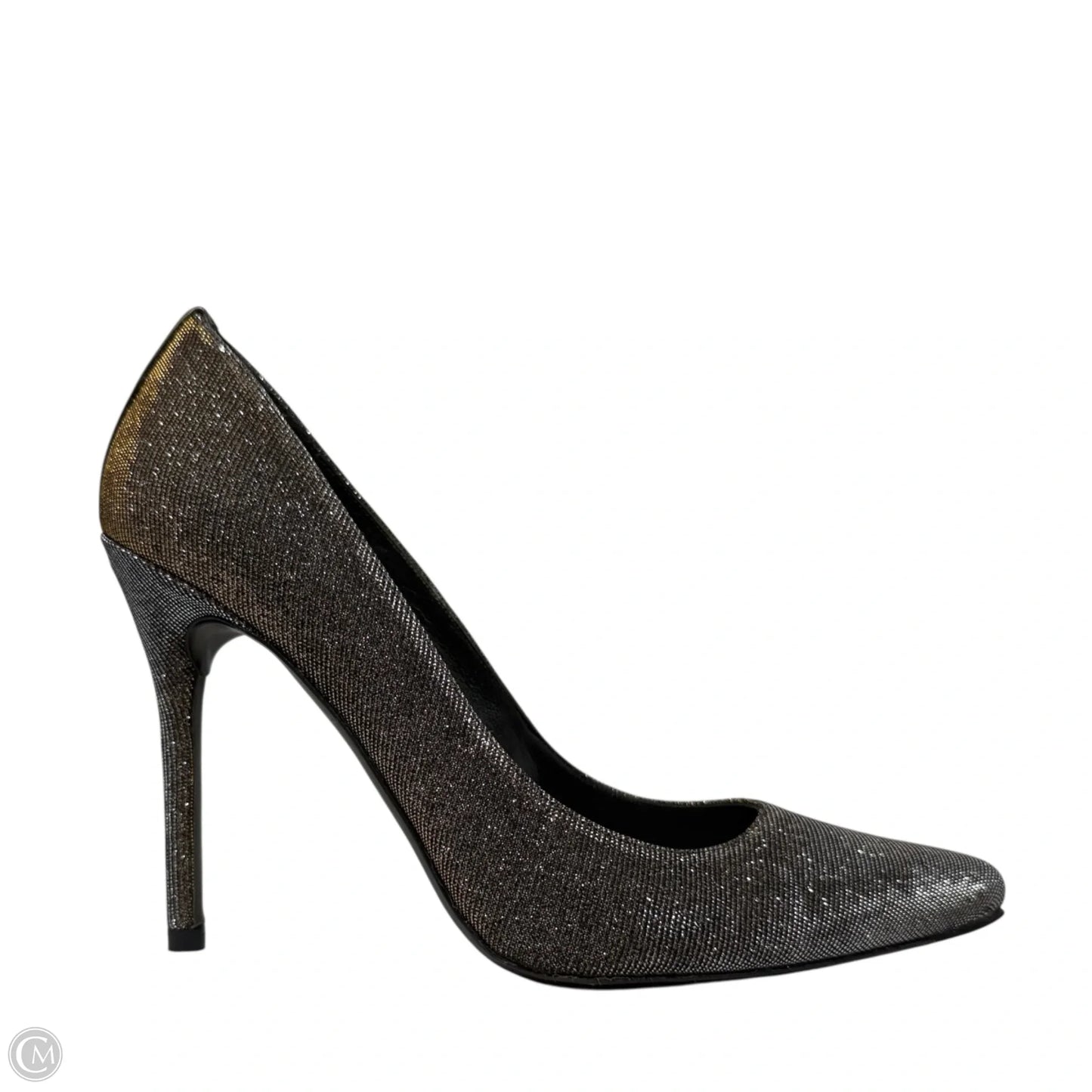 Nouveau Stiletto Pumps Designer By Stuart Weitzman In Pyrite Nocturn, Size: 9.5