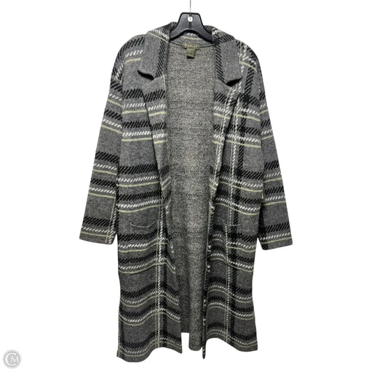Ballston Cardigan Coat By Ariat In Plaid Pattern, Size: M