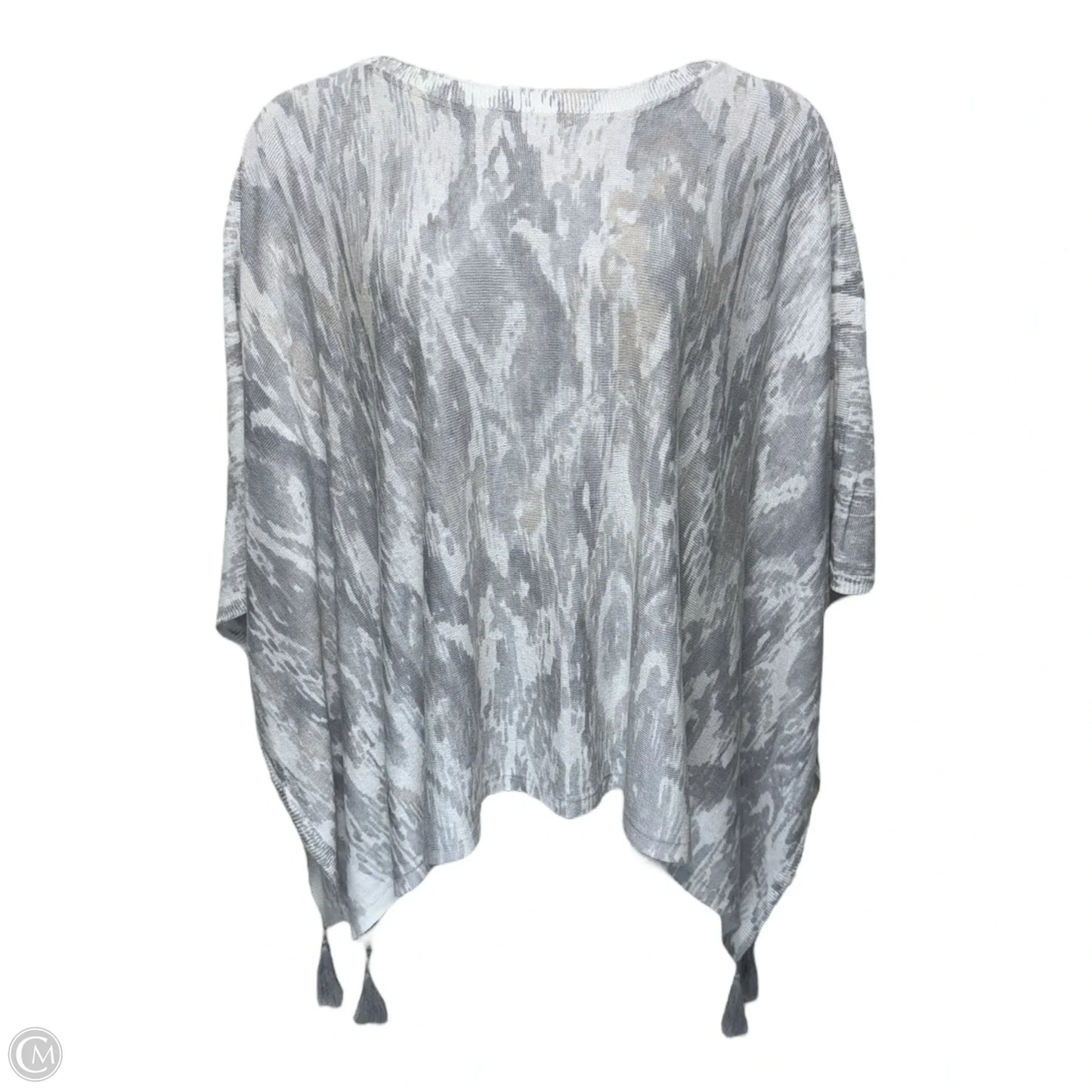 Linen Blend Shawl By Pure Jill In Camouflage Print, Size: Osfm