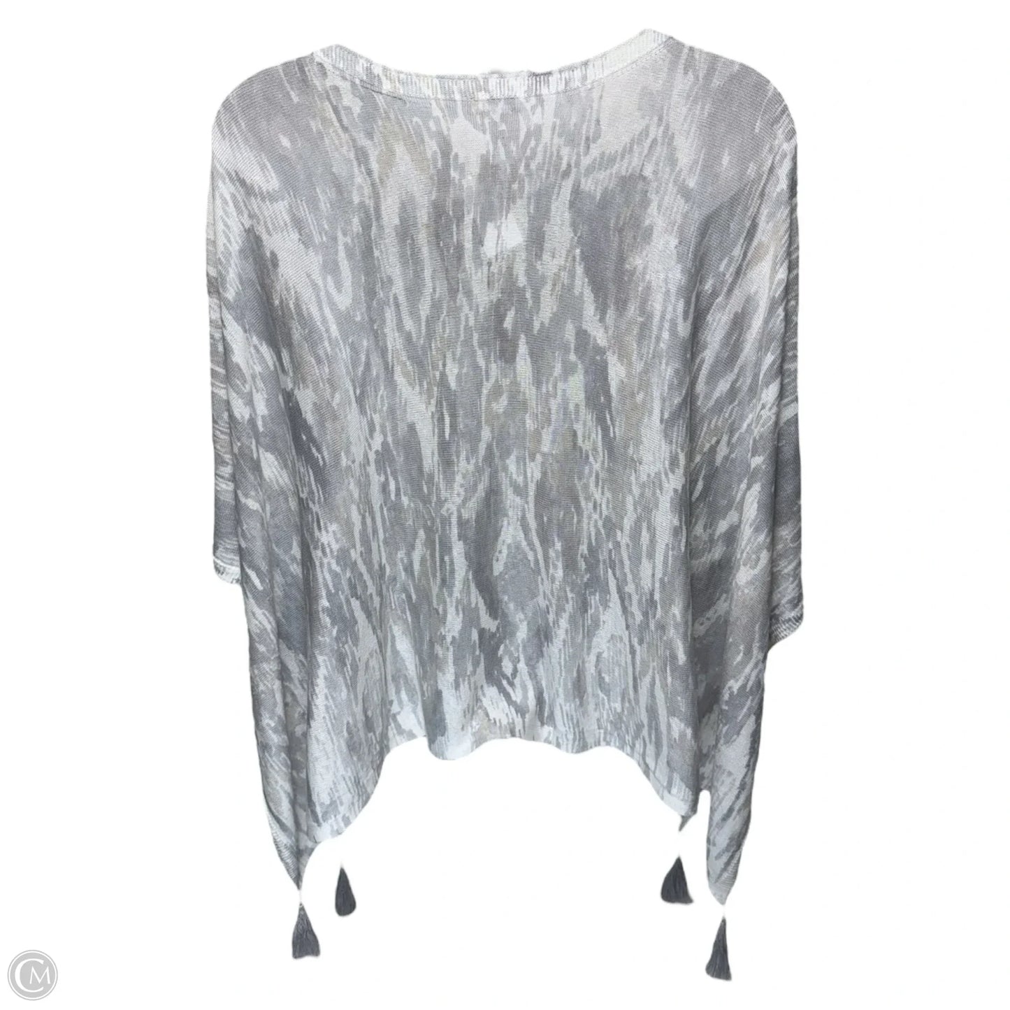 Linen Blend Shawl By Pure Jill In Camouflage Print, Size: Osfm