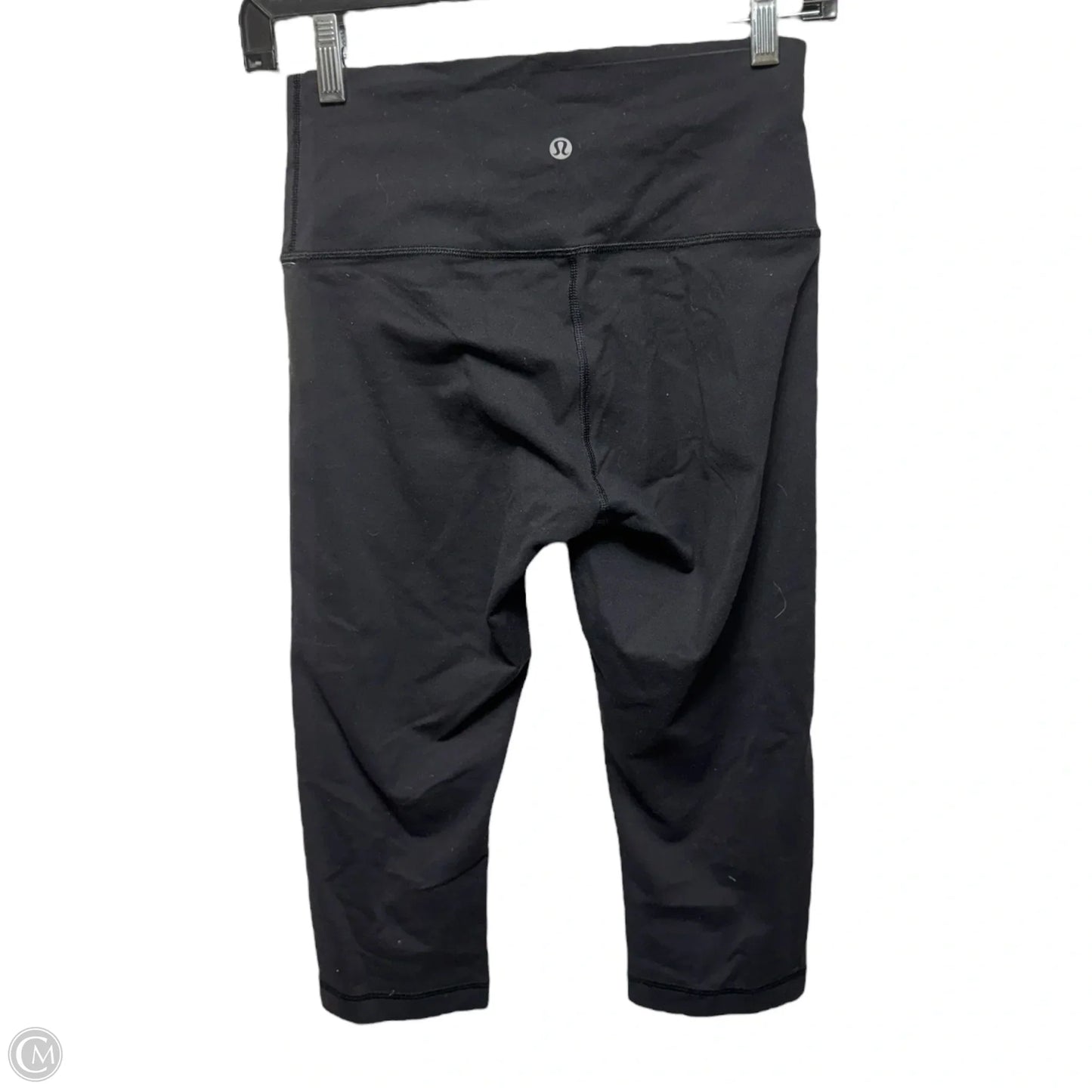 Athletic Capris By Lululemon In Black, Size: 6