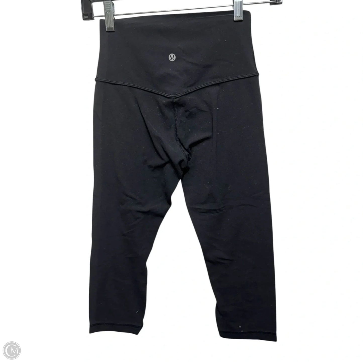 Athletic Capris By Lululemon In Black, Size: 4