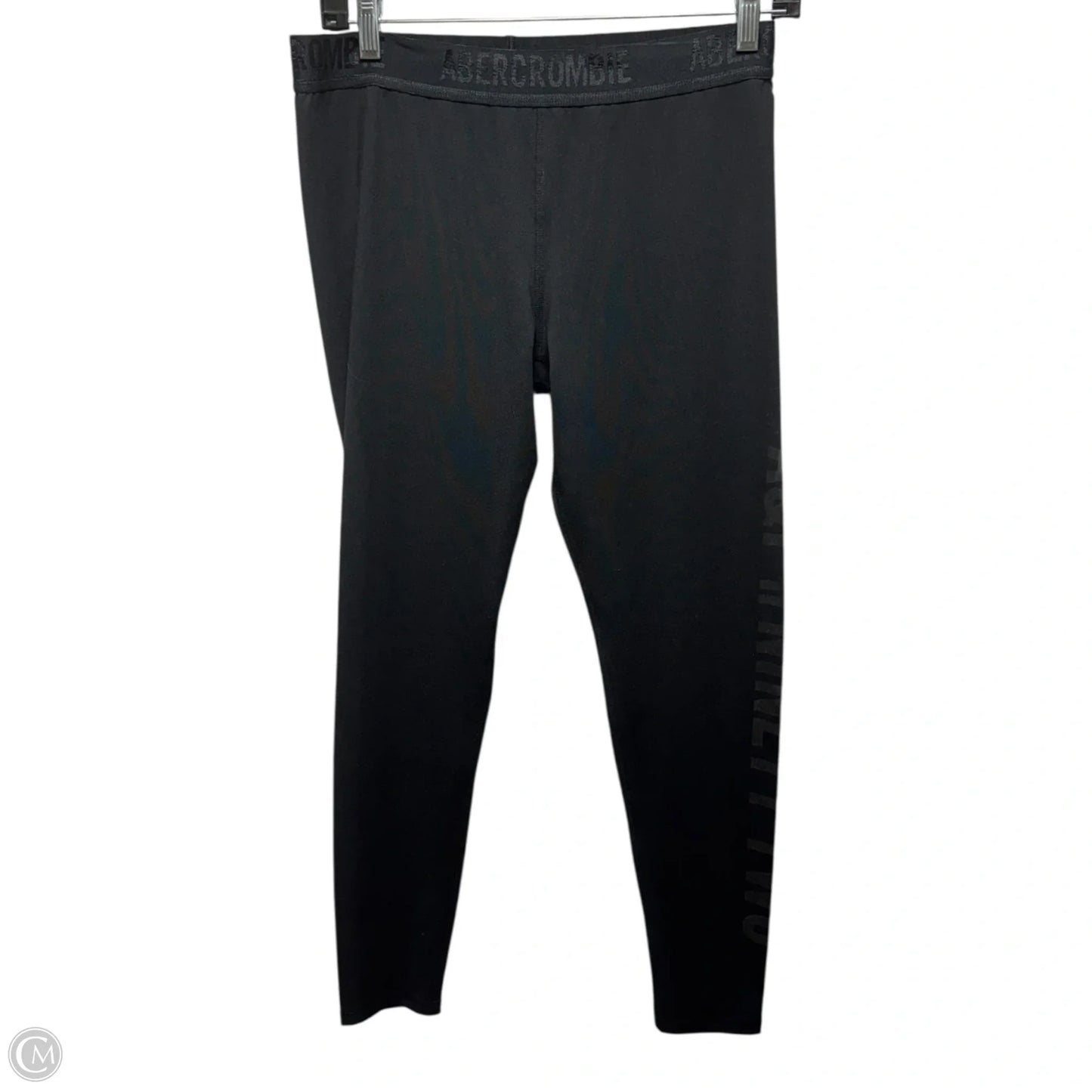 Athletic Leggings By Abercrombie And Fitch In Black, Size: M