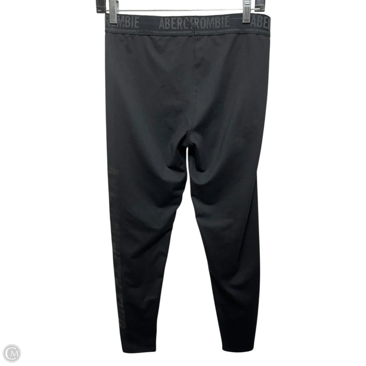 Athletic Leggings By Abercrombie And Fitch In Black, Size: M