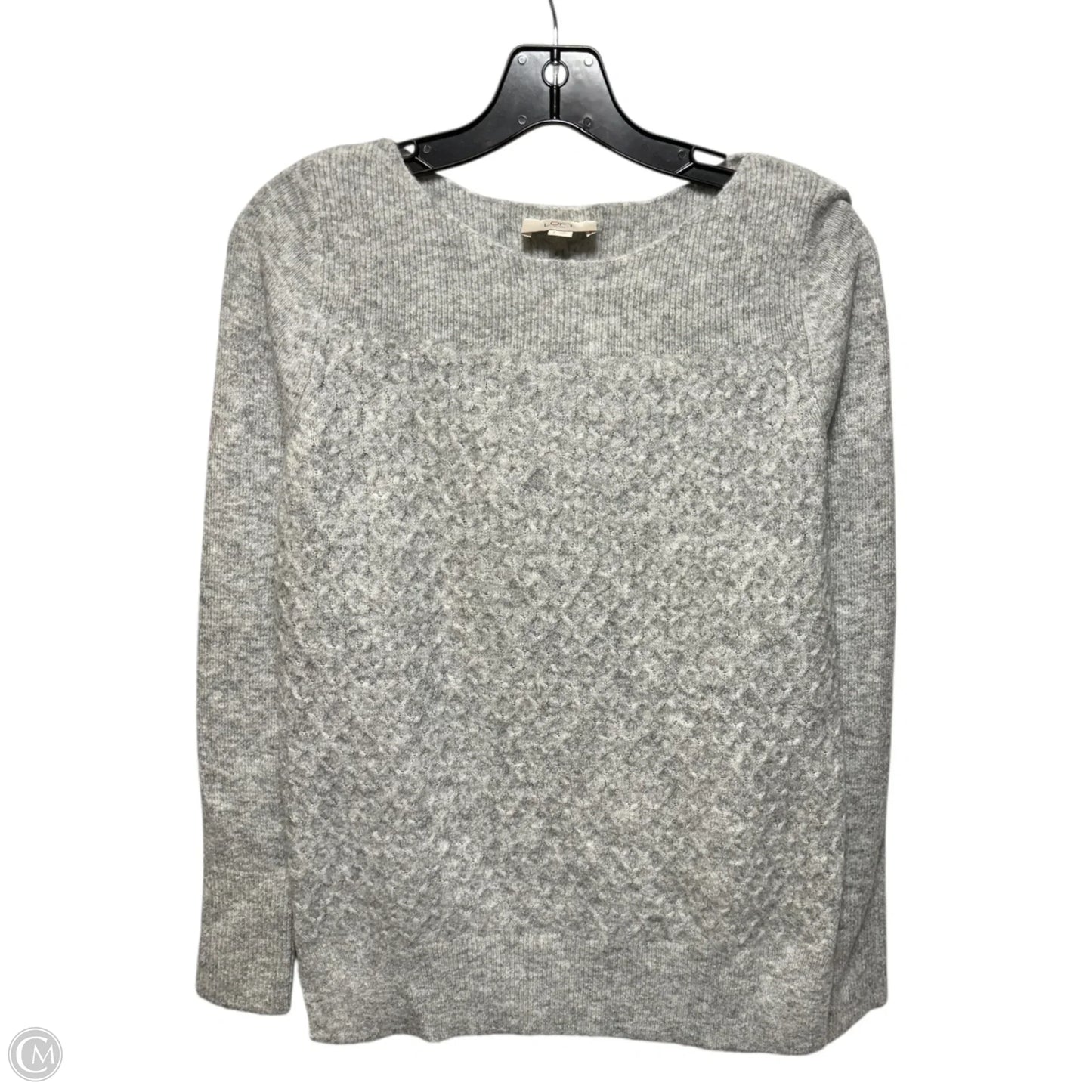 Sweater By Loft In Grey, Size: S