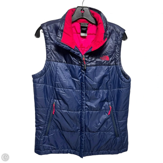 Vest Puffer & Quilted By The North Face In Blue, Size: L